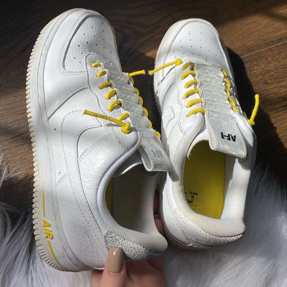 Nike Air Force 1 Low Lux White Chrome Yellow
